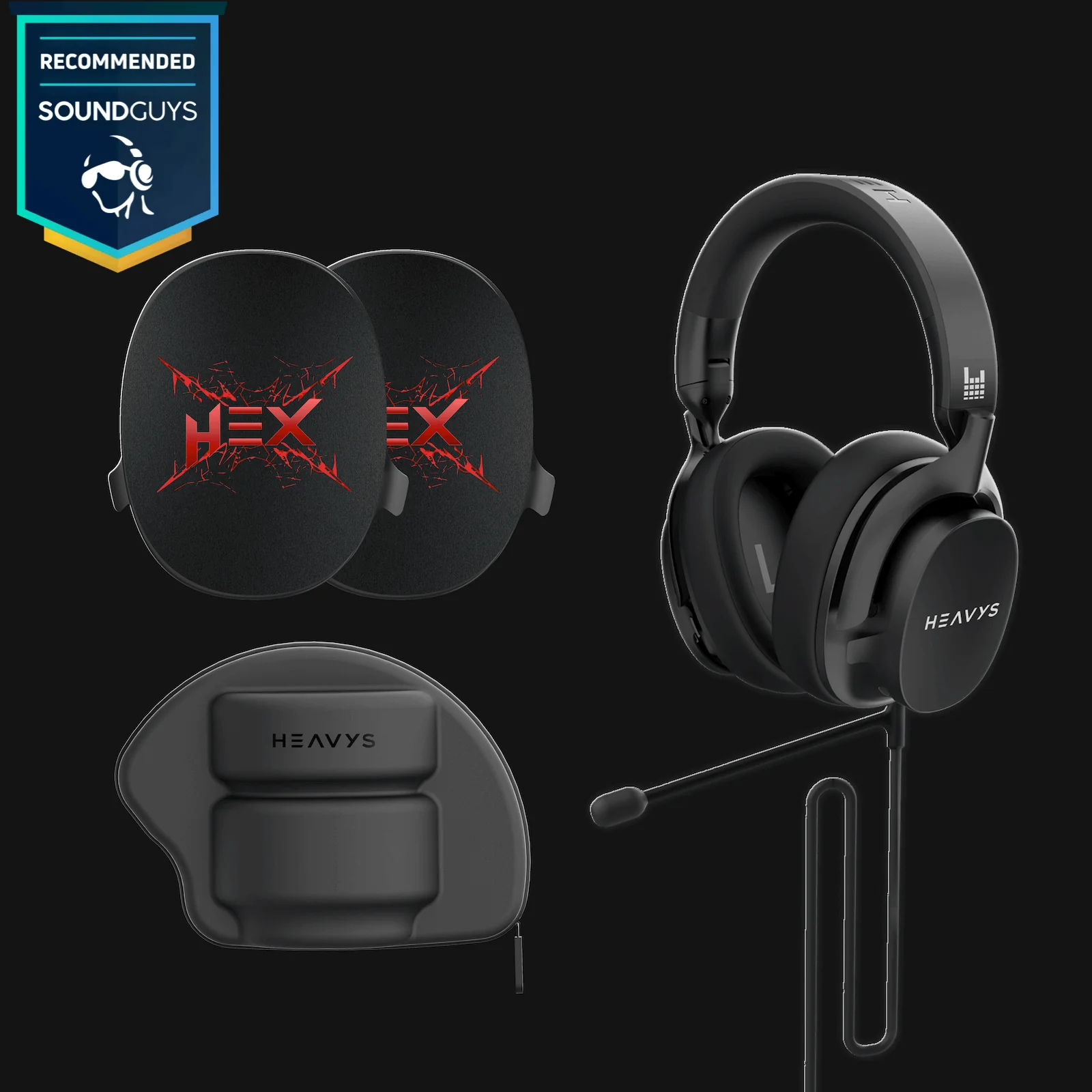 HEAVYS HeX Gaming Headset Bundle