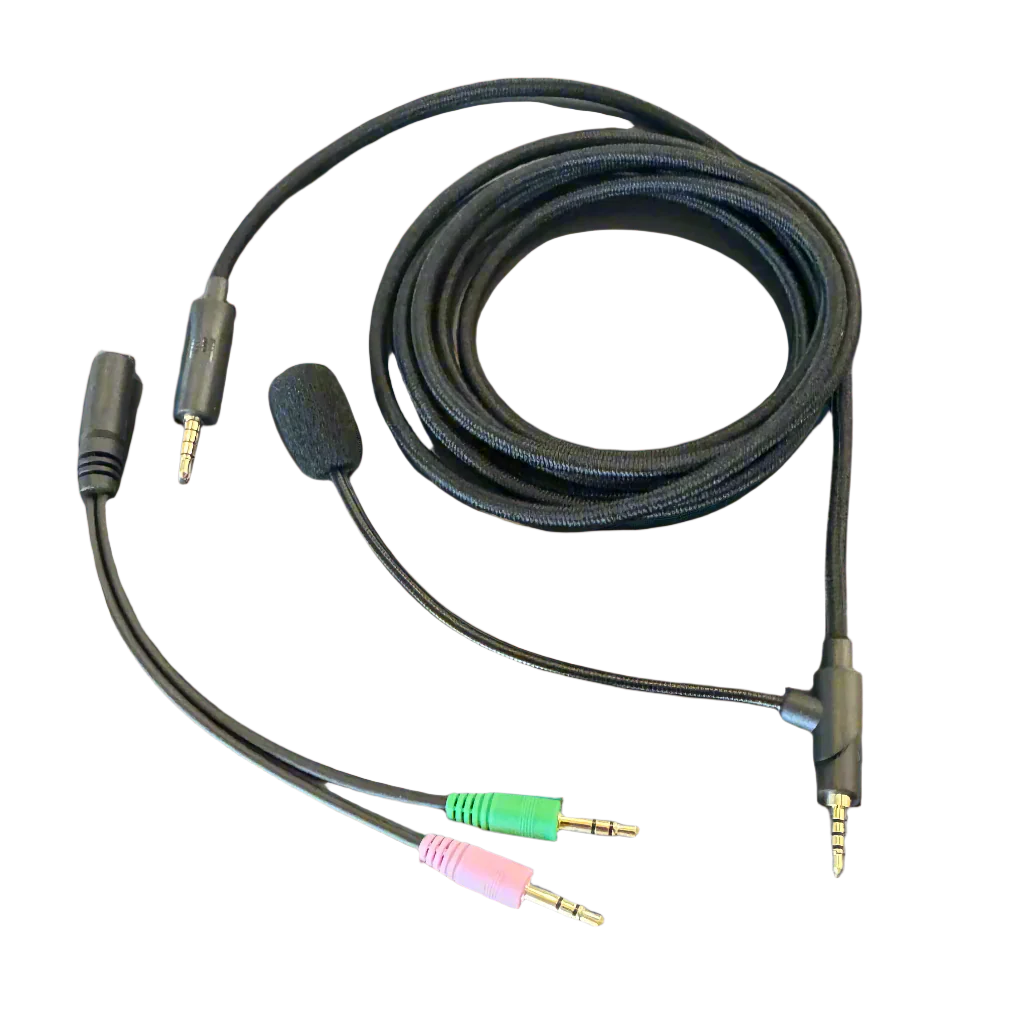 AUX Audio Cable (Regular, Long or Silver-Coated)